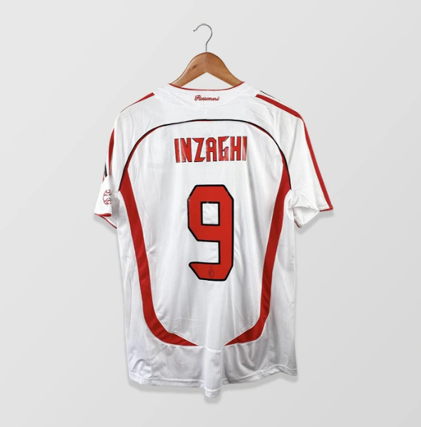 2006-07 AC Milan Retro Away Kit Soccer Jersey Inzaghi #9